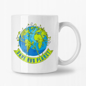 Save Planet Kubek, Recycling Kubek, Prezent Kubek