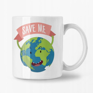 Save Planet Kubek, Recycling Kubek, Prezent Kubek