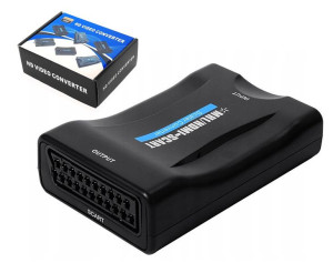 Adapter Hdmi Do Av / Euro / Scart Konwerter Przejściówka