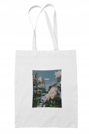 TORBA Shopper Kwiaty Aesthetic