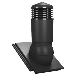  Kominek izolowany Tile Plus do dachówki betonowej - 125mm