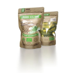 Bio ogórki kiszone 500g