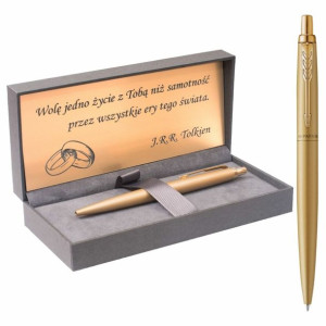 Długopis Parker Jotter Monochrome XL Gold z grawerem