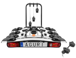 Platforma bagażnik rowerowy Aguri Active Bike 4 rowery silver