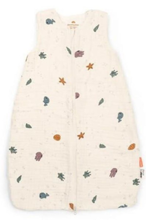Done by Deer Śpiworek do spania Sea friends 1.0 Tog 70 cm beige