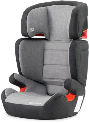 Kinderkraft Junior Fix - fotelik samochodowy 15-36 kg | Black&Gray