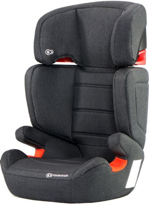Kinderkraft Junior Fix - fotelik samochodowy 15-36 kg | Black