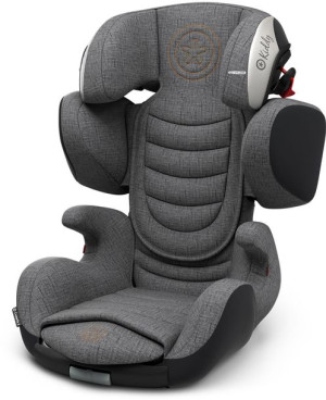 Kiddy Cruiserfix 3 - fotelik samochodowy 15-36 kg | Gray Melange Solar Oran