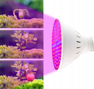 Lampa Do Wzrostu Uprawy Roślin Panel Lampka 200led