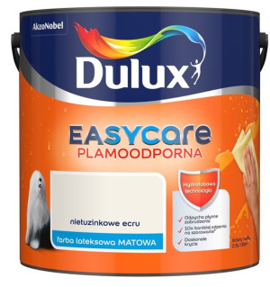 FARBA DULUX EASY CARE -nietuzinkowe ecru, 2.5l