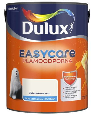 FARBA DULUX EASY CARE -nietuzinkowe ecru, 5l