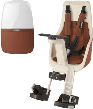 Bobike Mini Exclusive Plus - fotelik rowerowy na kierownicę + osłona | Cinn