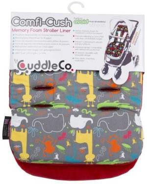 CuddleCo Comfi Cush - wkładka do wózka z pamięcią | Dżungla
