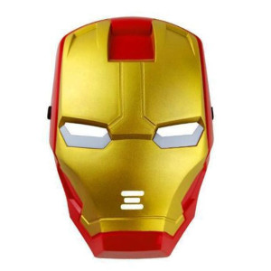 IRON MAN Świecąca Maska Dla Dzieci
