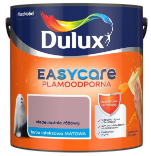 FARBA DULUX EASY CARE - różowy a brąz, 2.5l
