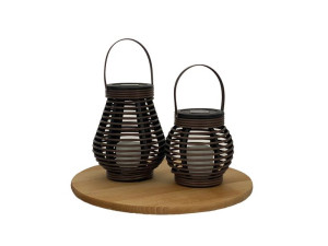 Lampa solarna LED ogrodowa zestaw
