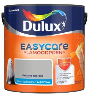 FARBA DULUX EASY CARE - stalowa szarość, 2.5l