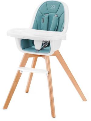 Kinderkraft Tixi - krzesełko do karmienia 2w1 | Turquoise