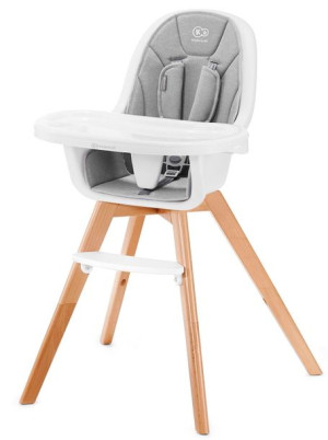 Kinderkraft Tixi - krzesełko do karmienia 2w1 | Gray