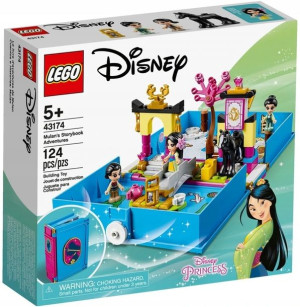 LEGO PRINCESS 43174 Książka z przygodami Mulan