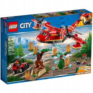 Lego Klocki City 60217 Samolot Strażacki
