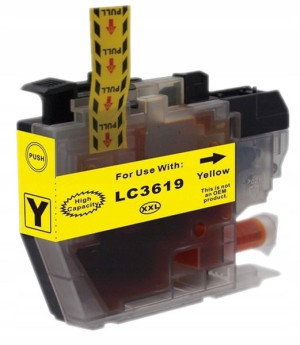 1x Tusz Do Brother LC-3619 20ml Yellow
