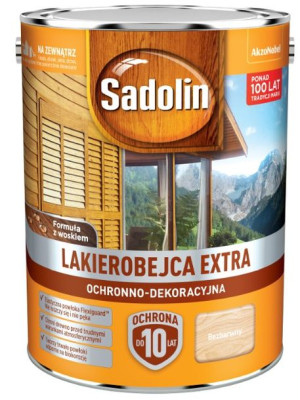 LAKIEROBEJCA SADOLIN EXTRA- bezbarwny, 5l