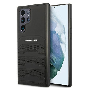 Etui Mercedes AMG AMHCS22LGSEBK Samsung Galaxy S22 Ultra czarny/black hardc