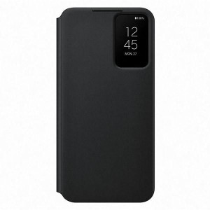 Etui Samsung Galaxy S22+ Plus EF-ZS906CB czarny/black Clear View Cover
