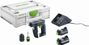 Festool Wiertarko-wkrętarka 10,8V CXS 2x2,6-Plus MXC