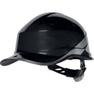 Kask ochronny odblaskowy Baseball Diamond V ABS czarny