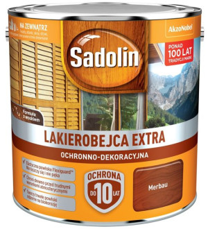Lakierobejca Sadolin Extra- Merbau, 2.5l