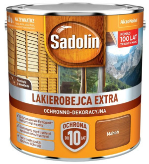 Lakierobejca Sadolin Extra- Mahoń, 2.5l