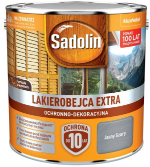 LAKIEROBEJCA SADOLIN EXTRA- jasny szary, 2.5l