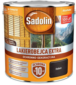 Lakierobejca Sadolin Extra- Heban, 2.5l