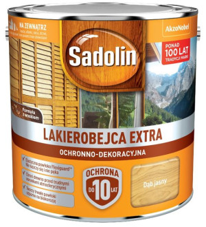 LAKIEROBEJCA SADOLIN EXTRA- dąb jasny, 2.5l