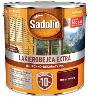 LAKIEROBEJCA SADOLIN EXTRA- ciemny mahoń, 2.5l