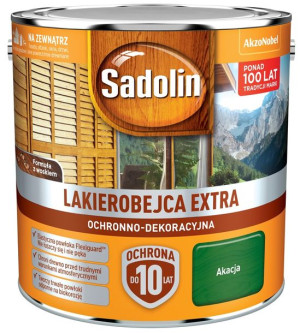 Lakierobejca Sadolin Extra- Akacja, 2.5l
