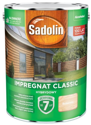 IMPREGNAT SADOLIN CLASSIC, bezbarwny, 4.5l