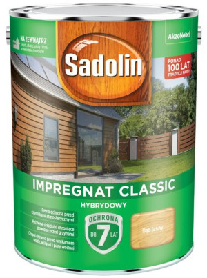 IMPREGNAT SADOLIN CLASSIC, dąb jasny, 4.5l