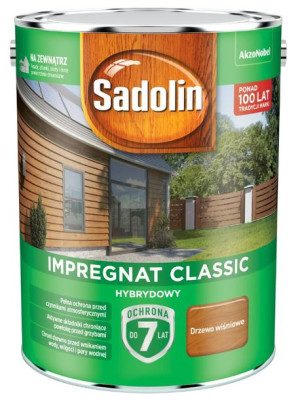 IMPREGNAT SADOLIN CLASSIC, drzewo wiśniowe, 4.5l