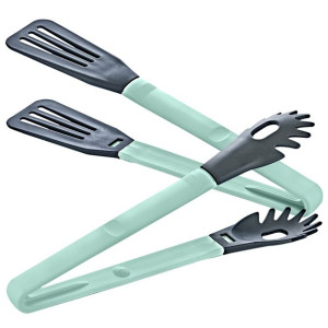 Herzberg Cooking 2 w 1 niebieskie szczypce nylonowe