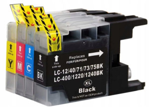 4x Tusz Brother Lc-1220 Mfc-j625dw Mfc-j825dw