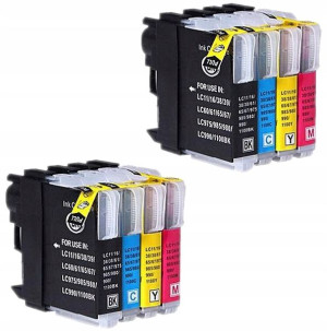Tusze Do Drukarki Brother LC980 6490CW 6890CDW