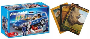Playmobil 4259 Radiowóz Policja + Gratis Zeszyt