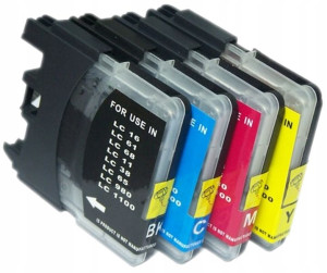 Tusze Do Brother Lc1100 Dcp 375cw 385c Dcp 395cn