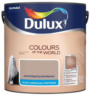FARBA DULUX KOLORY ŚWIATA- aromatyczny kardamon, 2.5l
