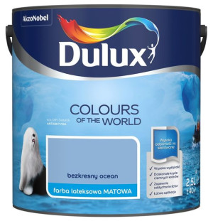 FARBA DULUX KOLORY ŚWIATA- bezkresny ocean, 2.5l