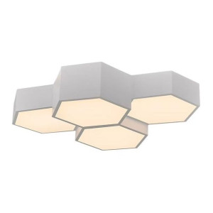 Minimalistyczny plafon led FAVO 4 barwa ciepła 3000K 48W Osram