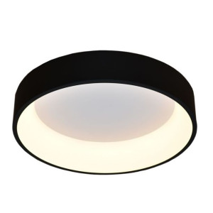 Plafon Led Cosmo S 27W  45cm z barwą ciepłą 3000K czarny